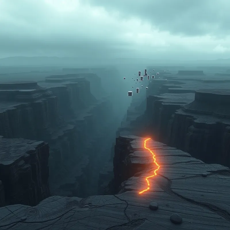 The Abrupt Edge: A road to nowhere.
