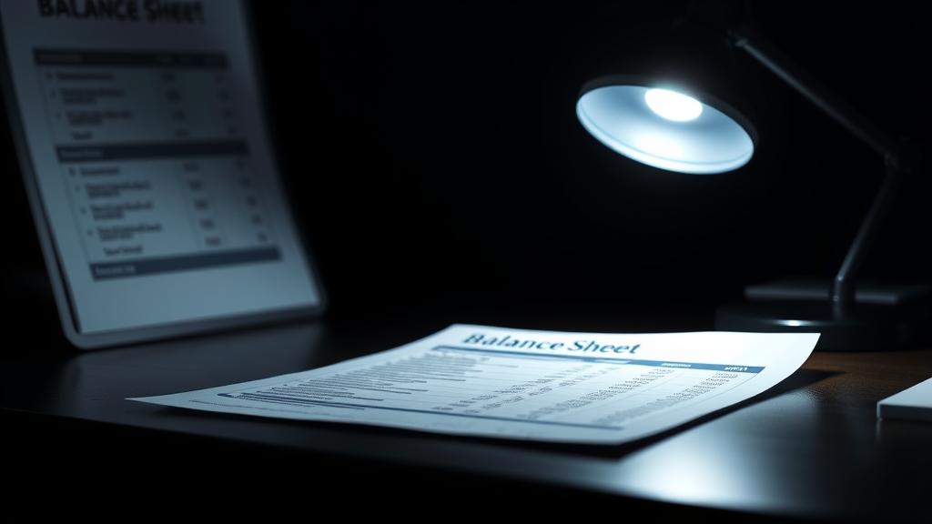 Accounting gymnastics masking underlying solvency pressures.