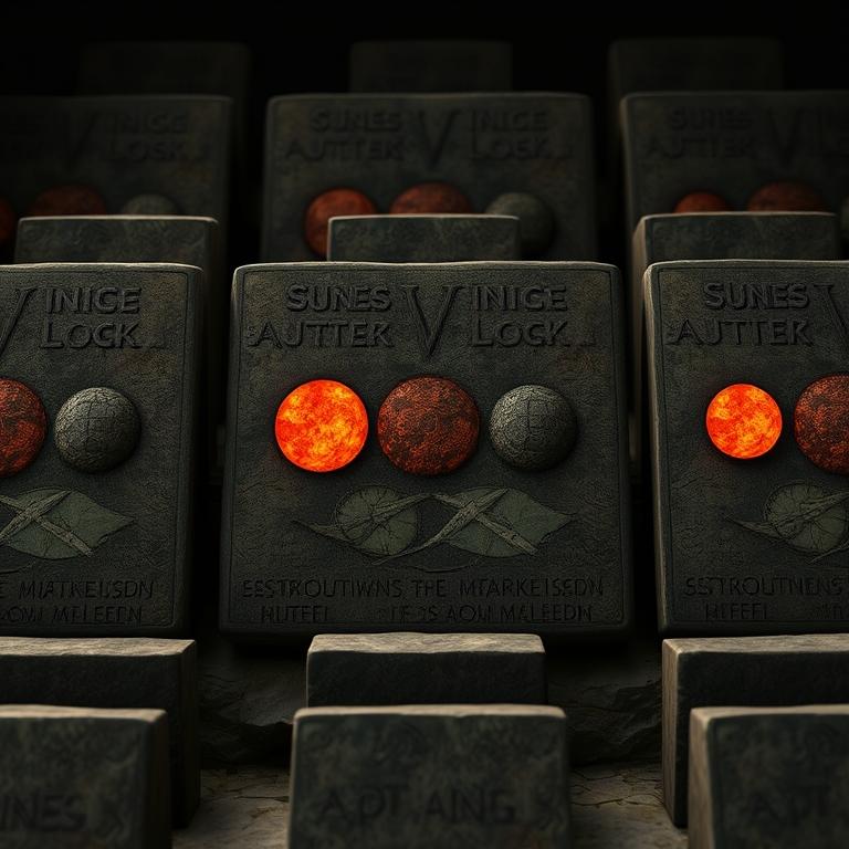 Ancient tablets illustrate repeating market cycles, revealing patterns of past confirmations.