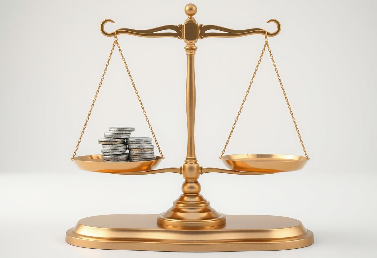 The Backing Paradox: Less gold, higher theoretical share.