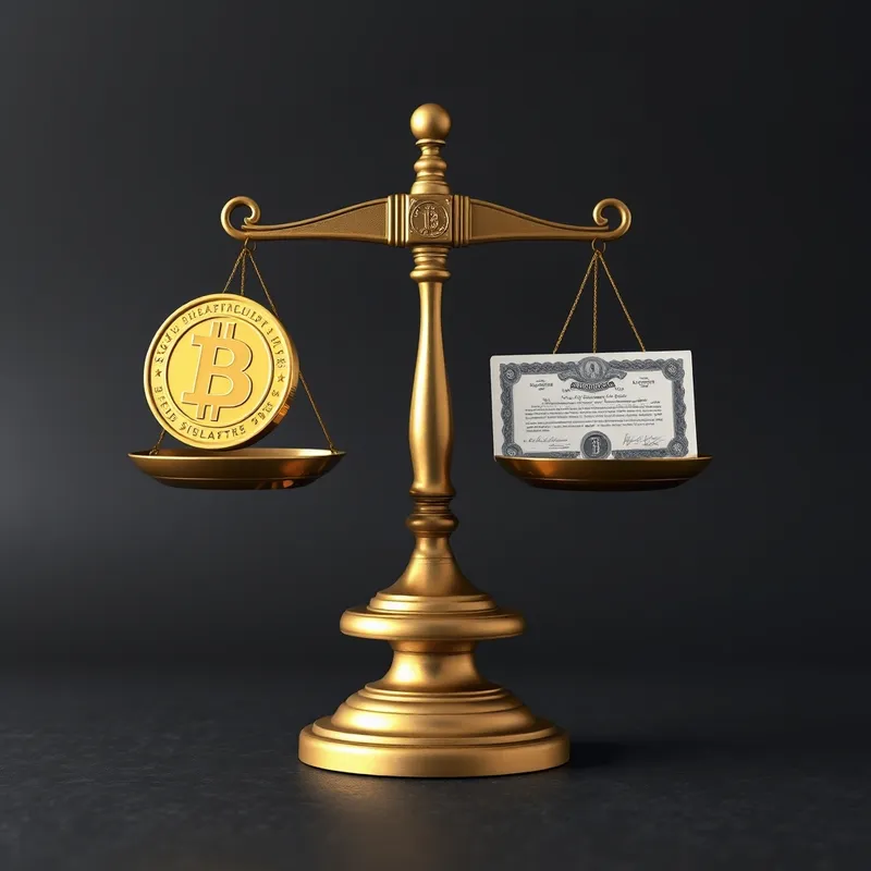 Equilibrium Play: Balancing traditional equities and digital assets.