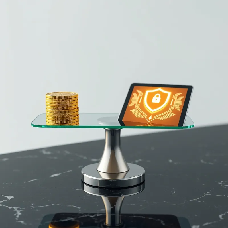 Capital vs Risk: Balancing the ledger of trust.
