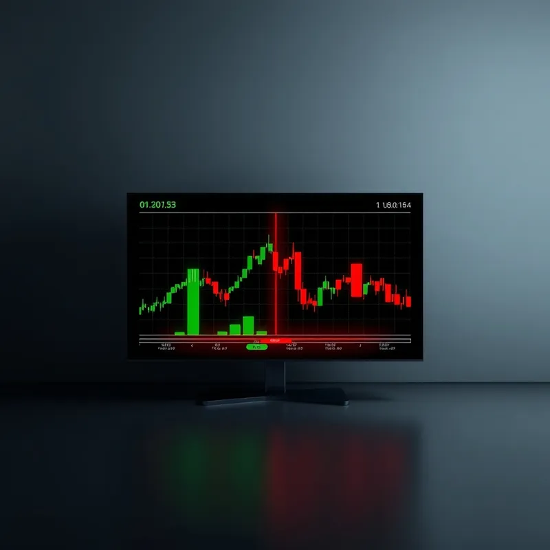 The binary bifurcation of collective financial conviction.