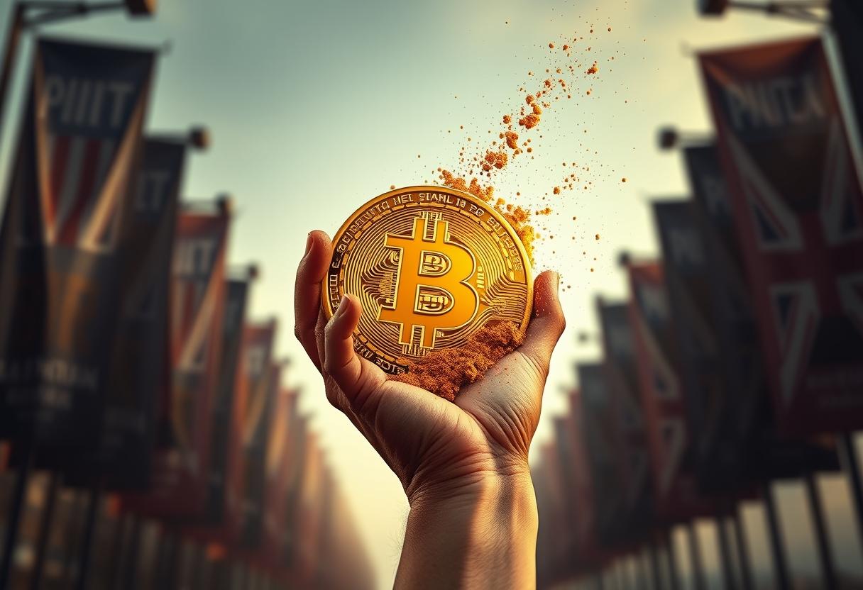 A high-profile Bitcoin ETF bid dissolves, signaling the end of a politically charged market venture.