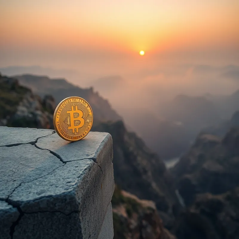 The Precipice: Bitcoin on the macro edge.