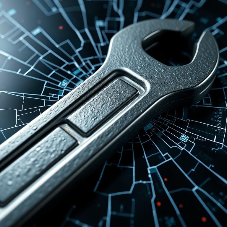 A blunt instrument symbolizes the stark new threat to digital wealth.