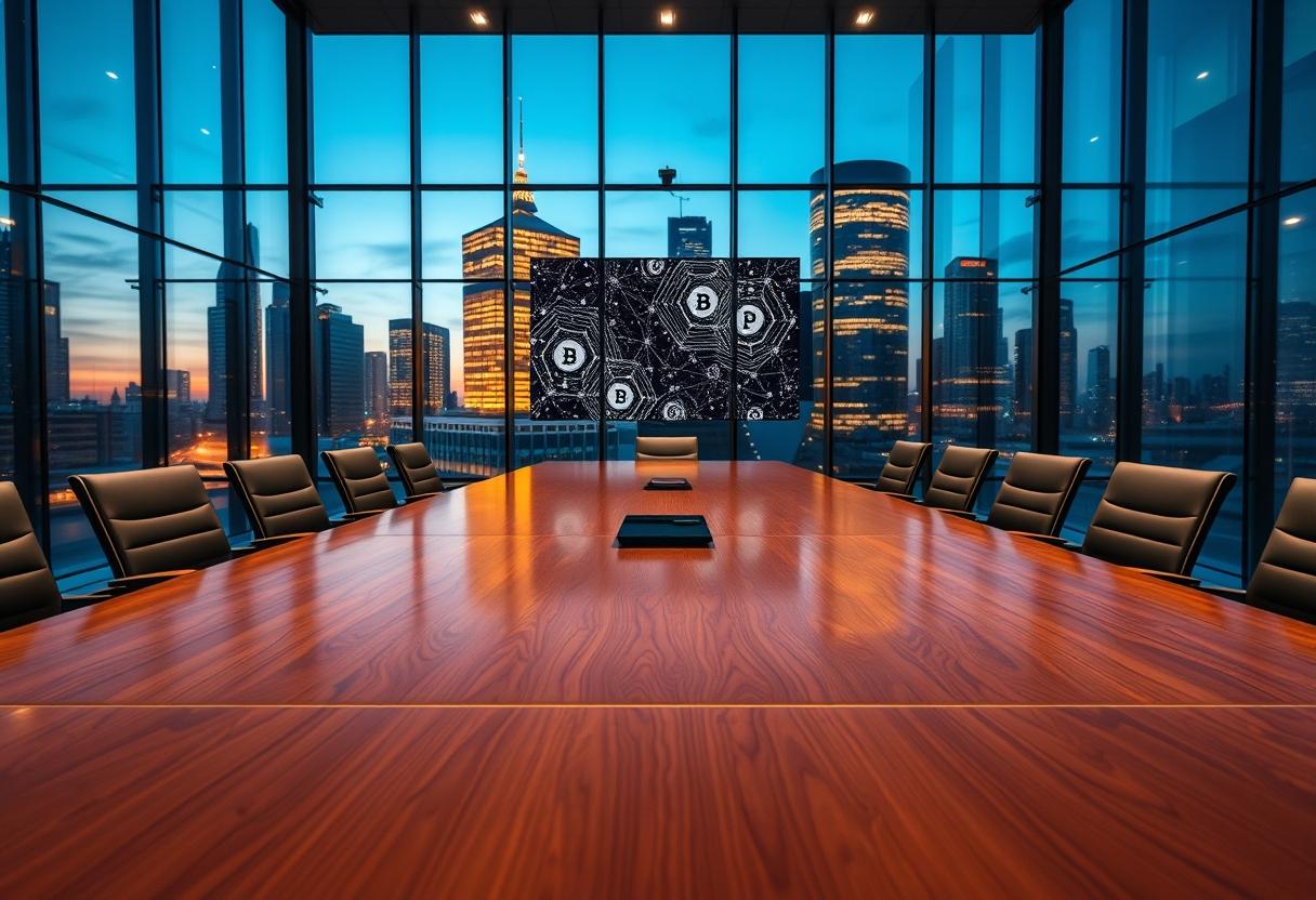 Boardroom Integration: Legacy banking architectures quiet adoption of ledger technology.