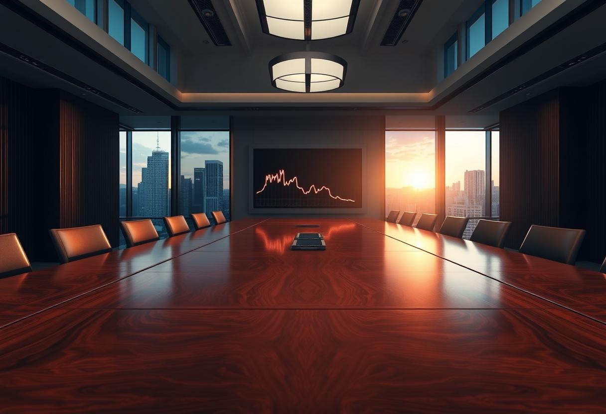 The Paper Shortfall: Inside the boardroom of unrealized losses.