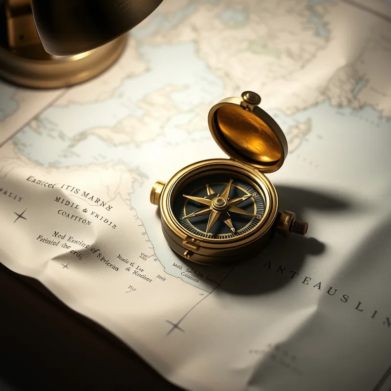 Misdirected Compass: Markets pricing signals instead of cargo.