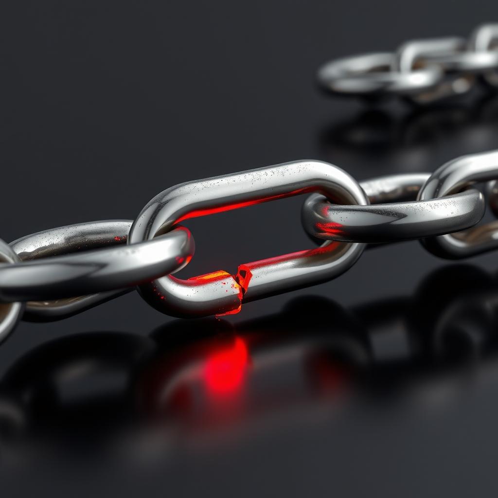 Broken Trust: The ultimate price of blockchain rewriting.