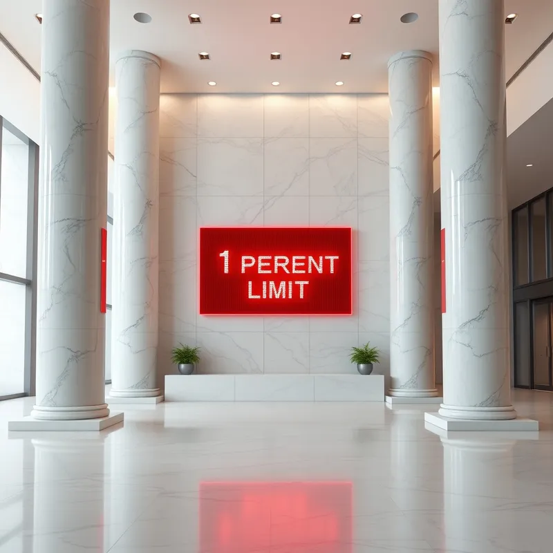 The Capital Ceiling: Restricting private bank exposure.