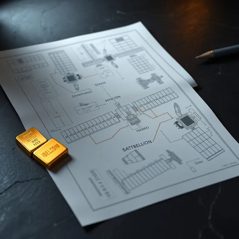 Gold-Backed Blueprints: Capital flows in defense tech.