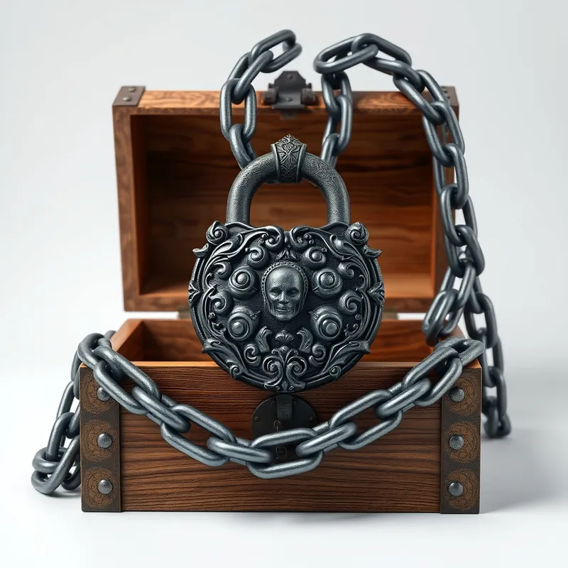Locked Vaults: Capital trapped in rigid logic.