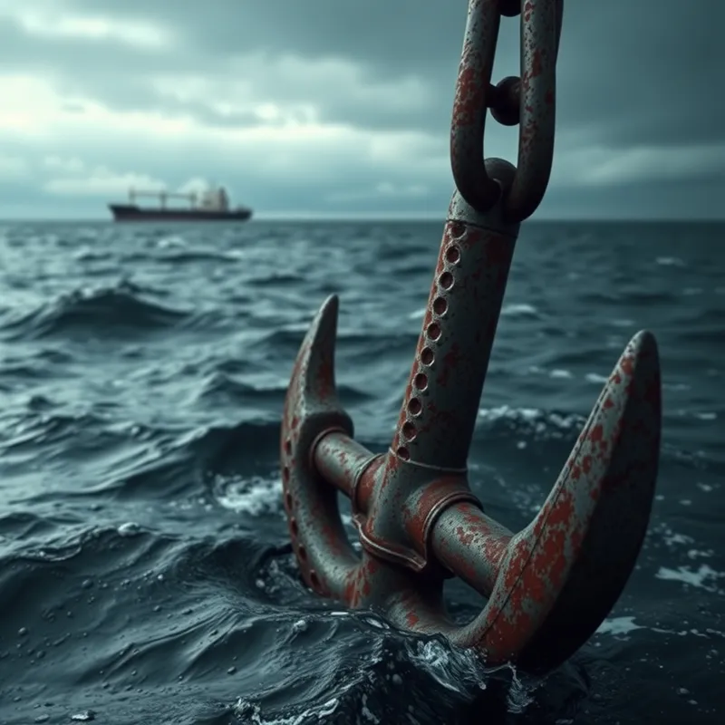 Chokehold Logistics: The severed arteries of global trade.