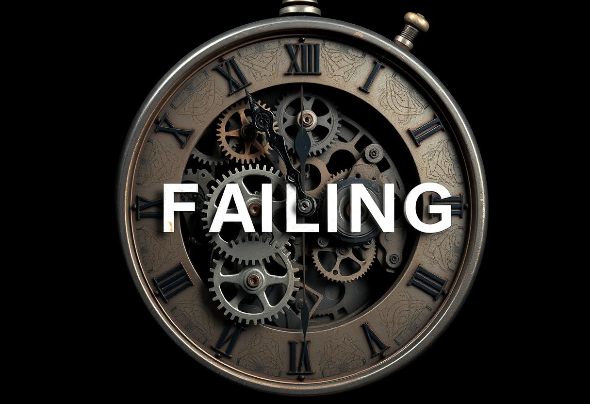 Chronological Decay: Mechanical failure in legacy market logic.