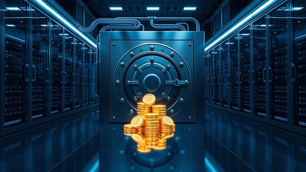 The Closed Gate: Corporate sovereignty locking digital assets.