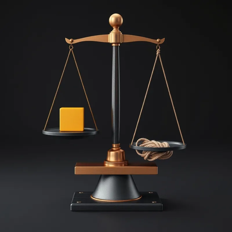 A Delicate Balance: Weighing collateral against convenience.