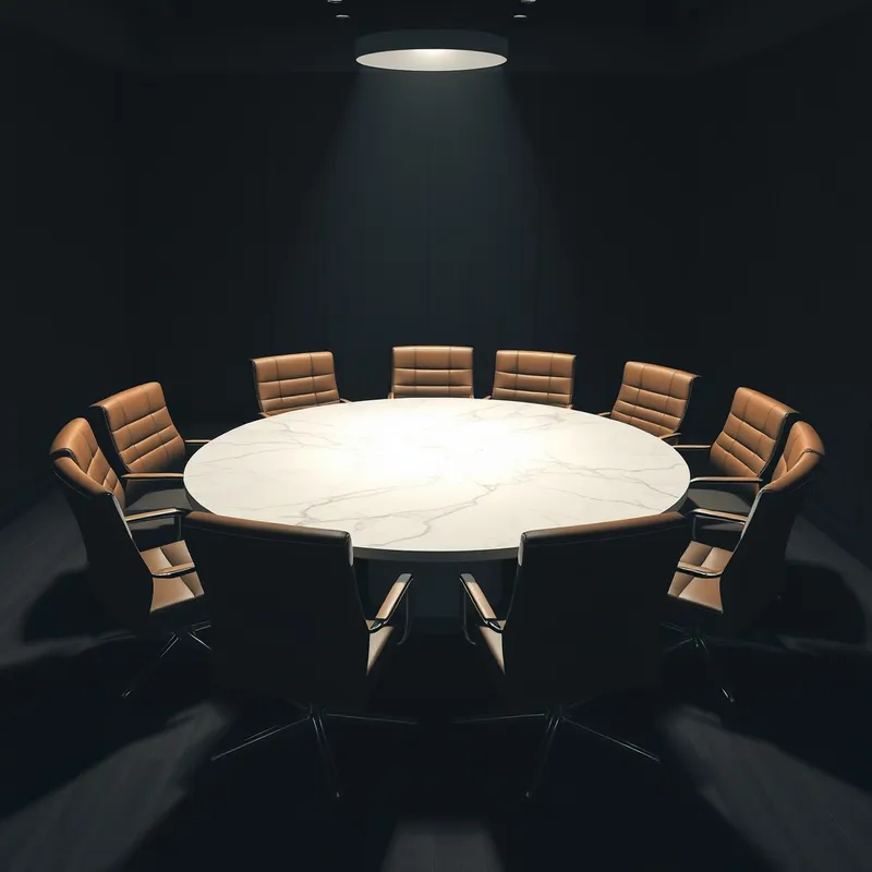 The Silent Chamber of Consensus.