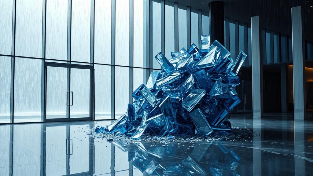 Shattered Projections: The abrupt impact of asset depreciation.
