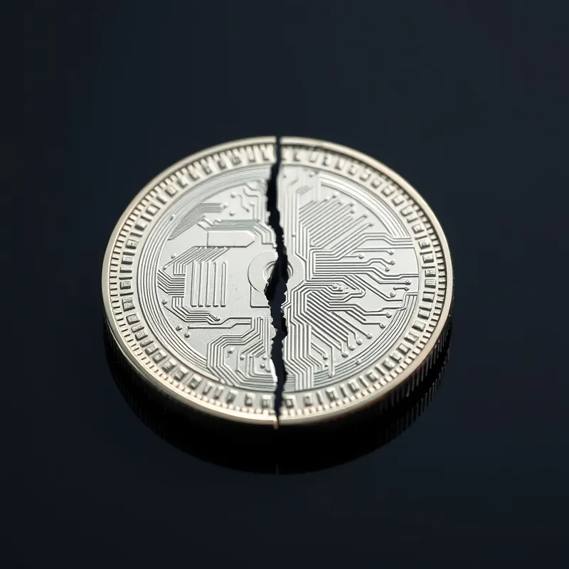 The Great Decoupling: Corporate survival versus token utility.