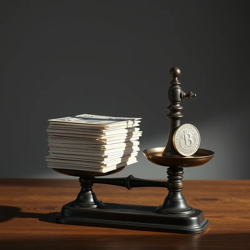 Balancing Act: Prioritizing debt over digital gold.