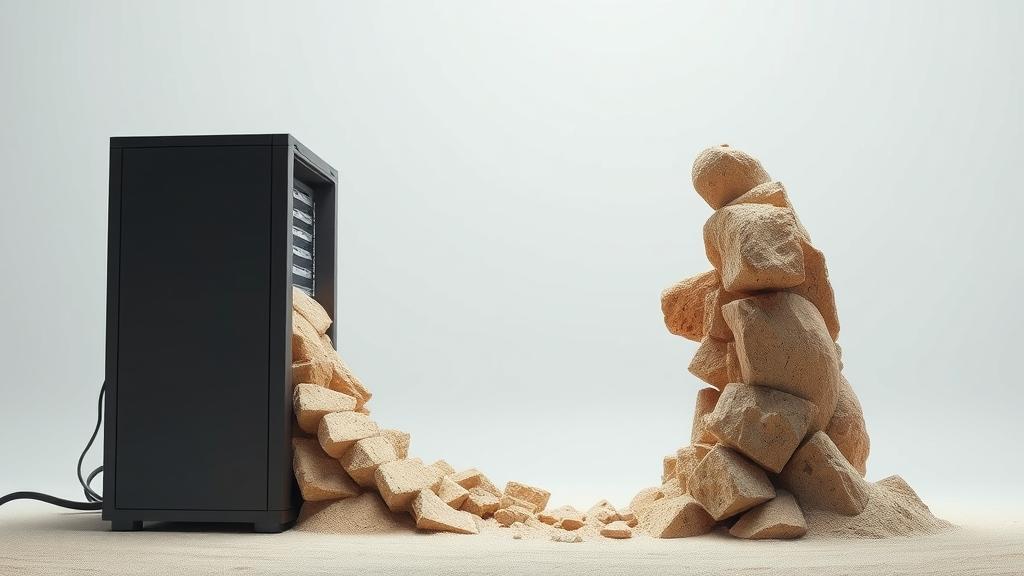 Physical vs. Virtual: The material decay of infinite compute.