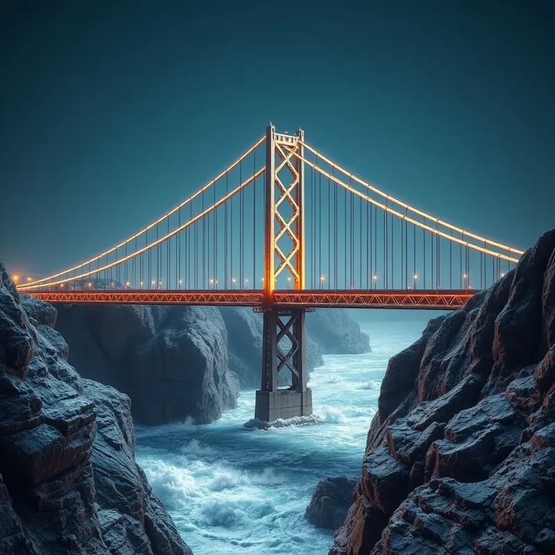 The Decoupling Bridge: Where traditional equities and crypto diverge.