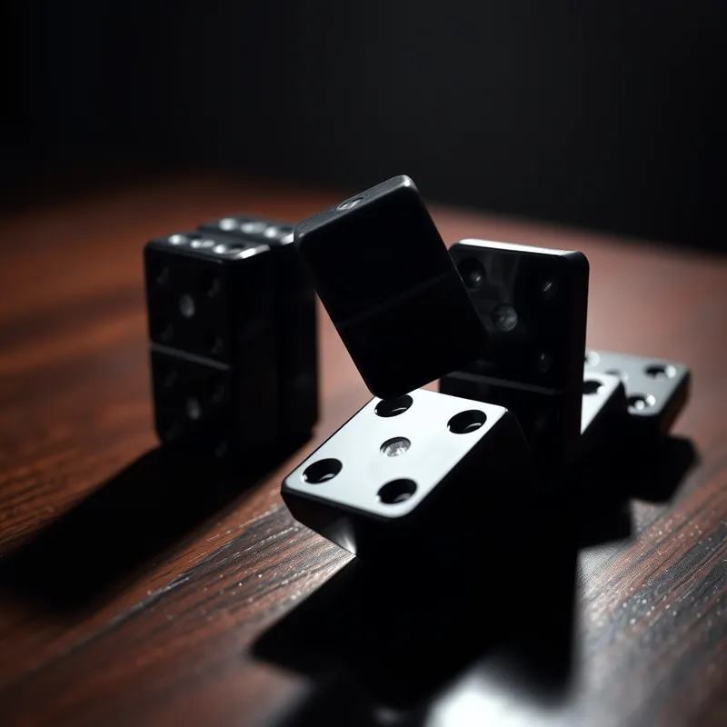 The Delayed Collapse: The fragile chain of financial promises.
