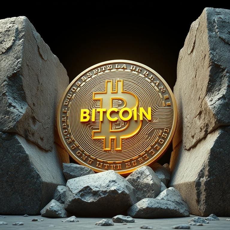 The leading digital asset feels the immense squeeze of relentless macro pressures.
