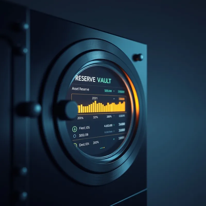 Capital floors enforcing strict liquidity boundaries on digital assets.