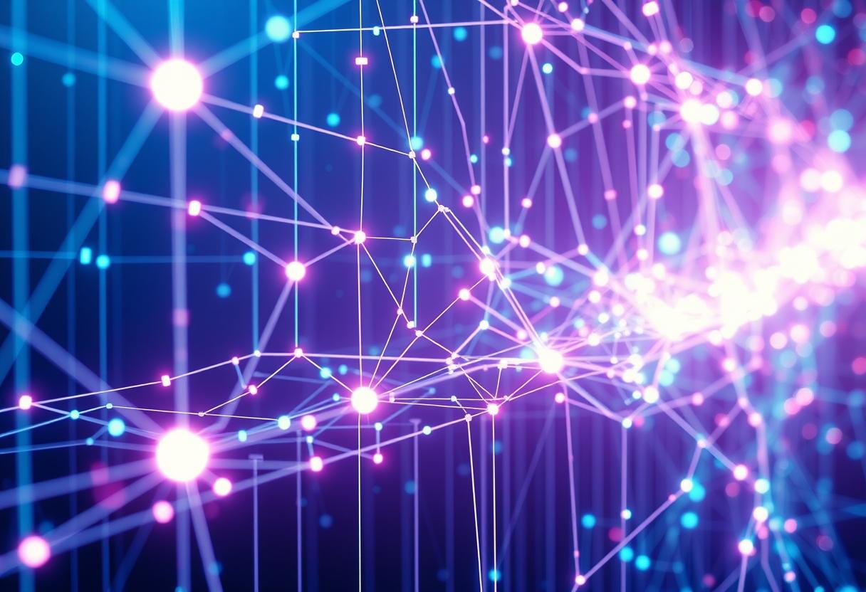 A digital network pulses with newfound vigor, transactions surging through its complex pathways.