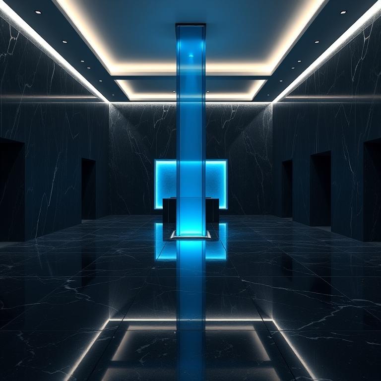 The Digital Obelisk: Institutional architecture facing structural headwinds.