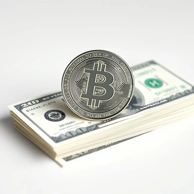 Digital scarcity colliding with fiat monetary authority.