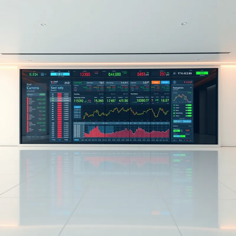 Digital Tickers: The unceasing pulse of modern liquidity.