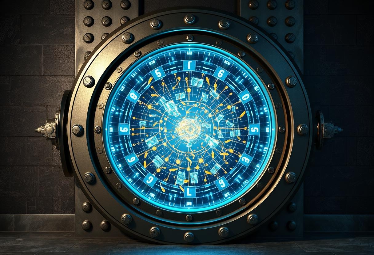 The Digital Transition: Physical reserves yielding to synthetic code.