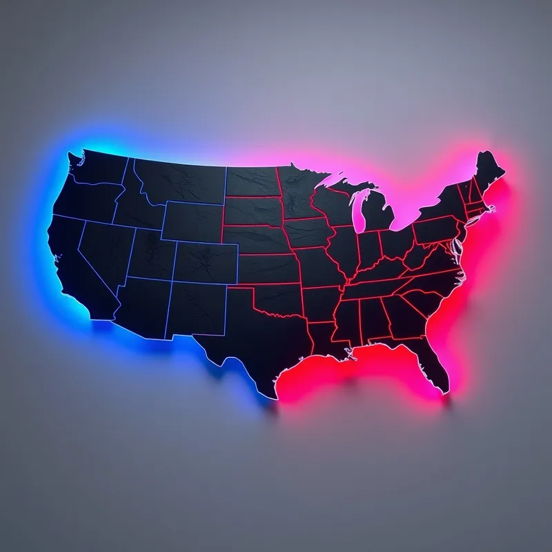 The Electoral Grid: Mapping political liquidity across battleground states.