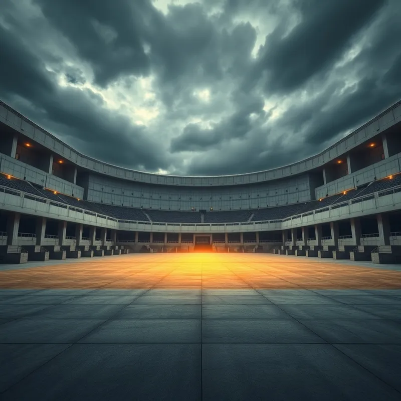 The Empty Arena: Where code battles code in perpetuity.