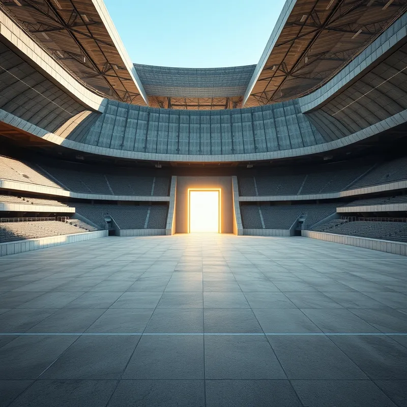 The Empty Arena: Built infrastructure awaiting market liquidity.