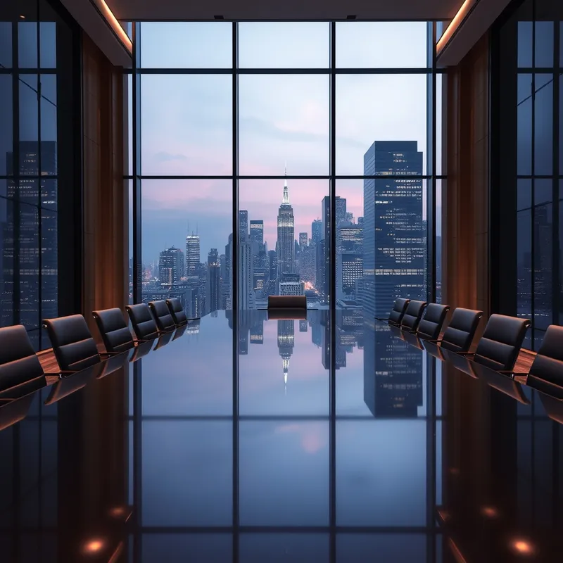 The Empty Chair: Waiting for the central bank verdict.