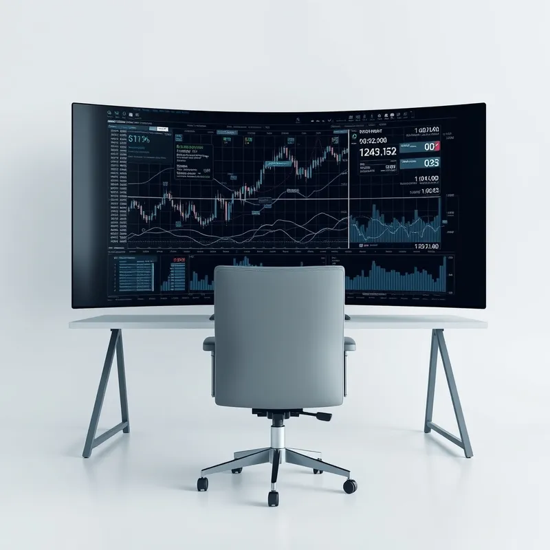 The Empty Chair at the Trading Terminal
