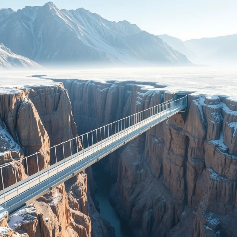 The Empty Bridge: Infrastructure without organic migration.