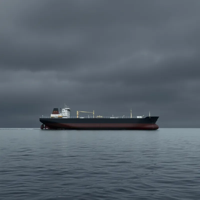 The Silent Fleet: Zero oil exports under naval isolation.