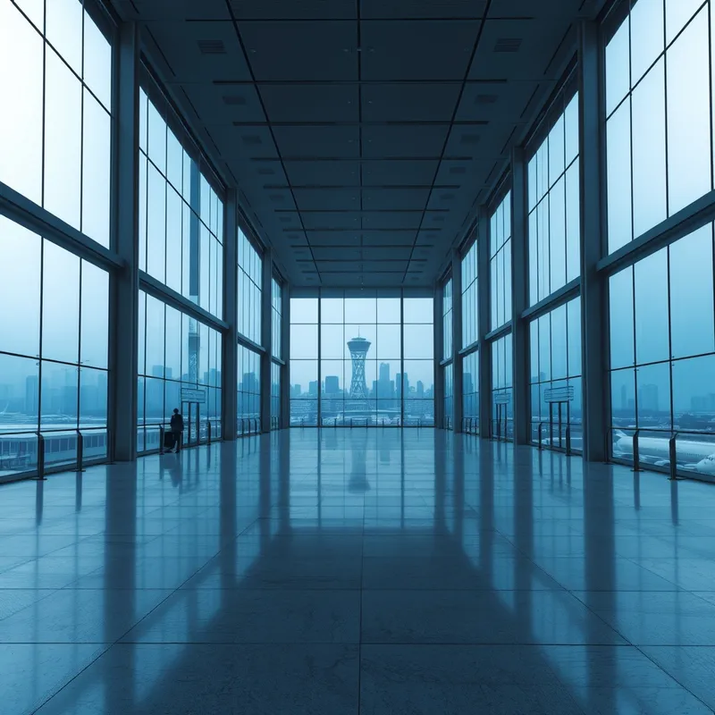 The Empty Terminal: Waiting for organic market demand.