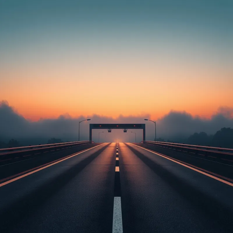 Empty Tolls: High-speed utility without financial velocity.