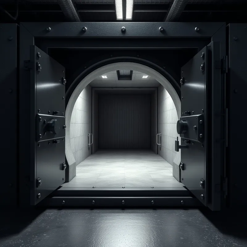 The Empty Vault: Sacrificial tokens lost in vast circulation.