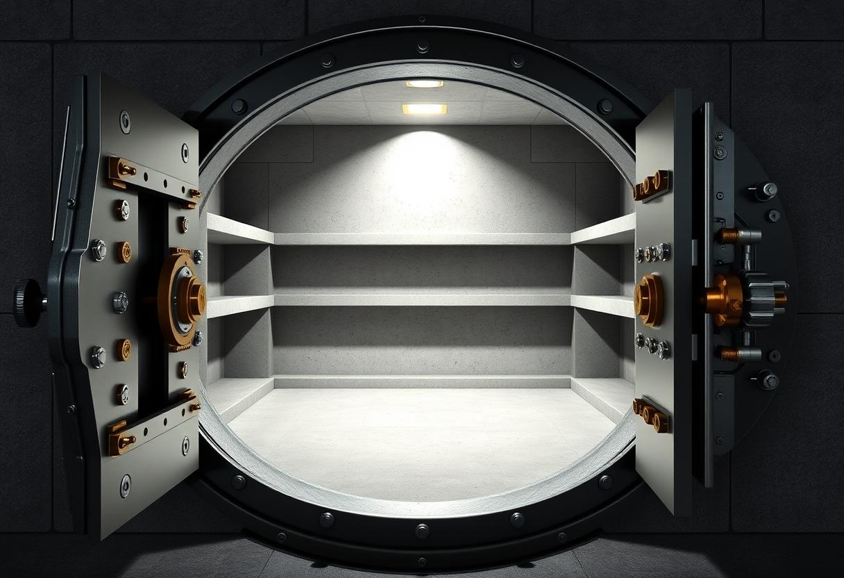 The Empty Vault: Solvency illusions during systemic panic.
