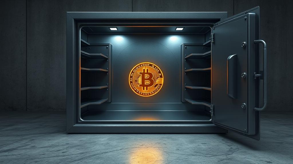 Empty Vaults: Mined Bitcoin acting as an operational lifeline.