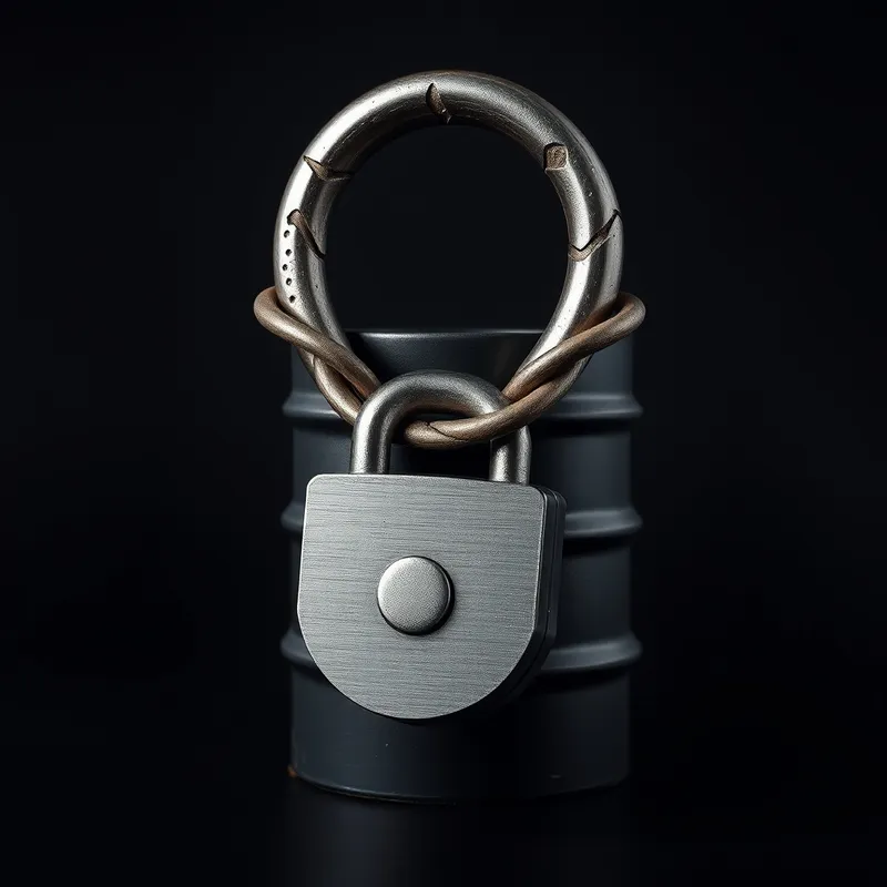 The Energy Lock: Sanctions constricting global supply chains.