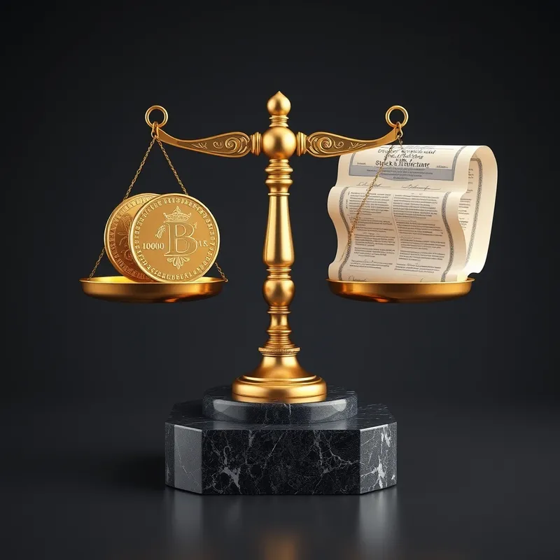 Equilibrium Restored: Balancing speculative crypto exposure with fee-generating equities.
