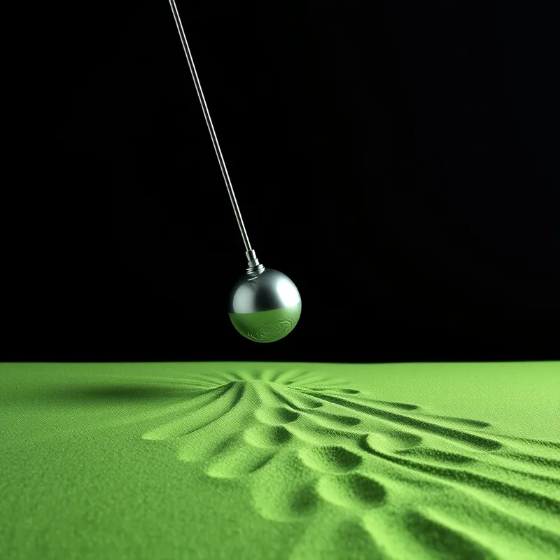 Erratic Momentum: The chaotic tracks of speculative volatility.